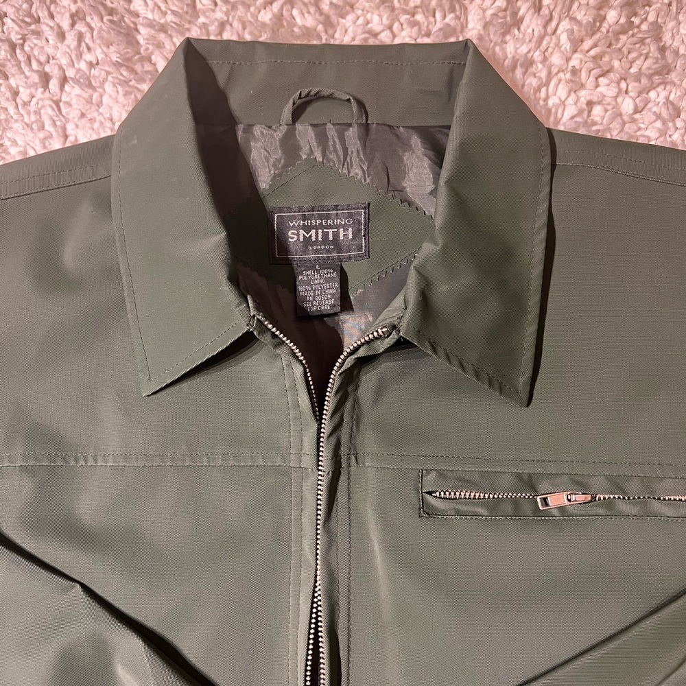 Whispering Smith from London Green Wind Breaker Jacket.